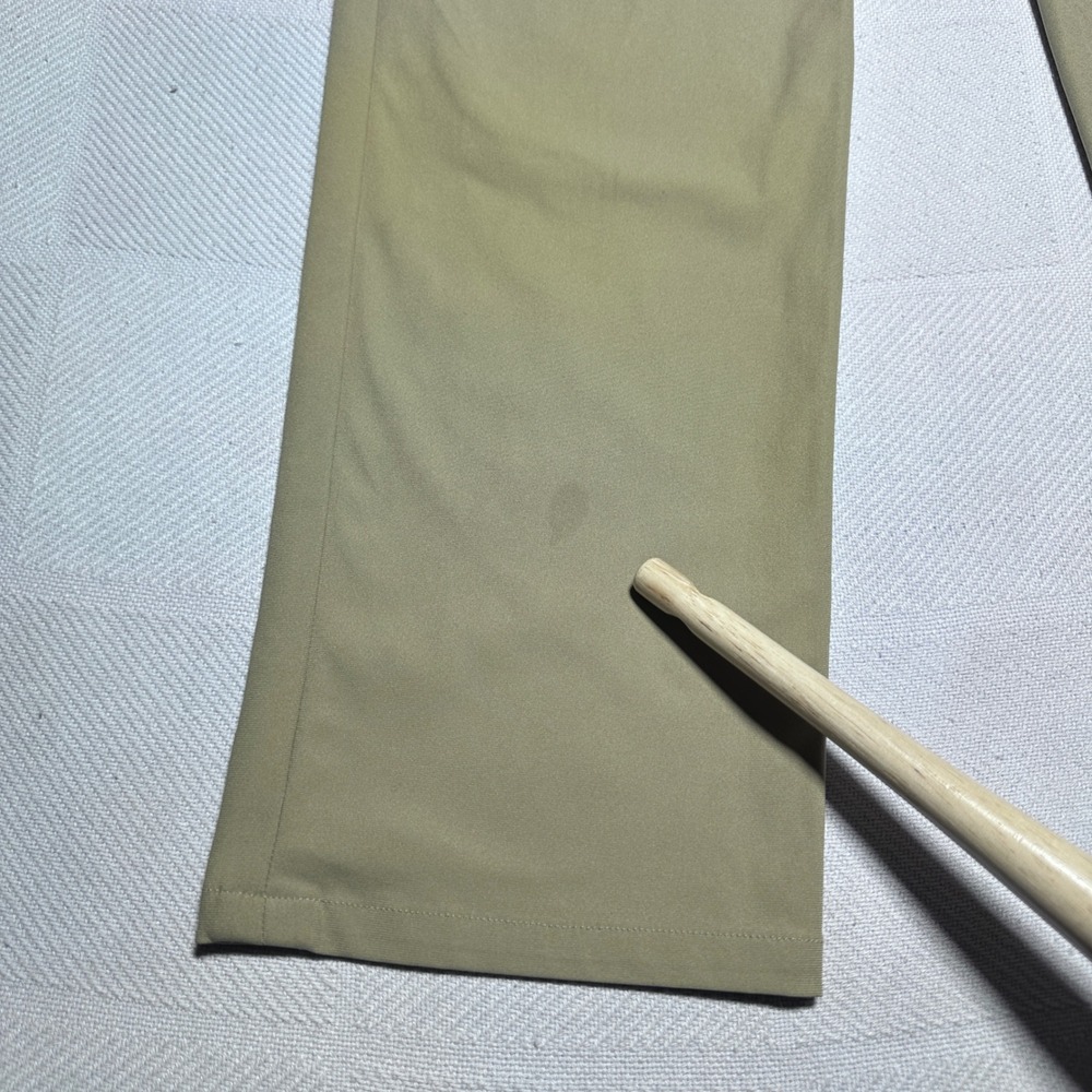 Lululemon ABC Classic Pant Mens 34x34 Warpstreme Khaki Sand Straight Leg Stretch - Picture 5 of 16